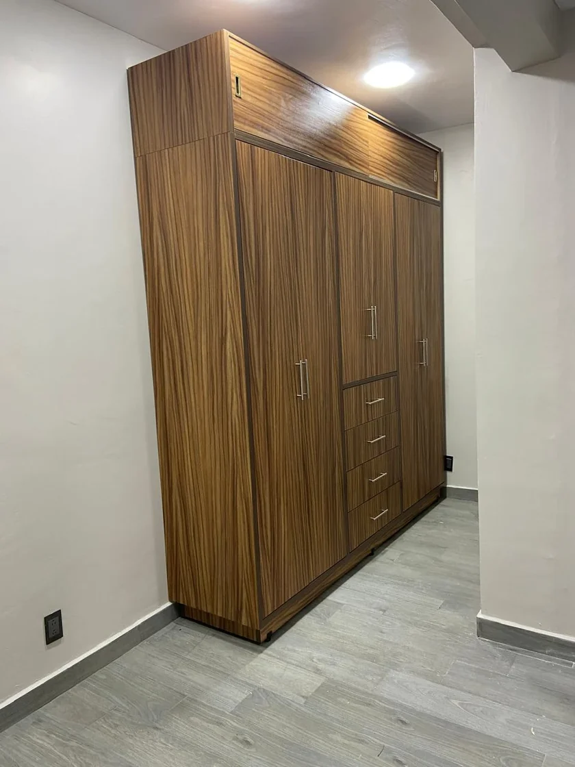 Closet instalado en casa